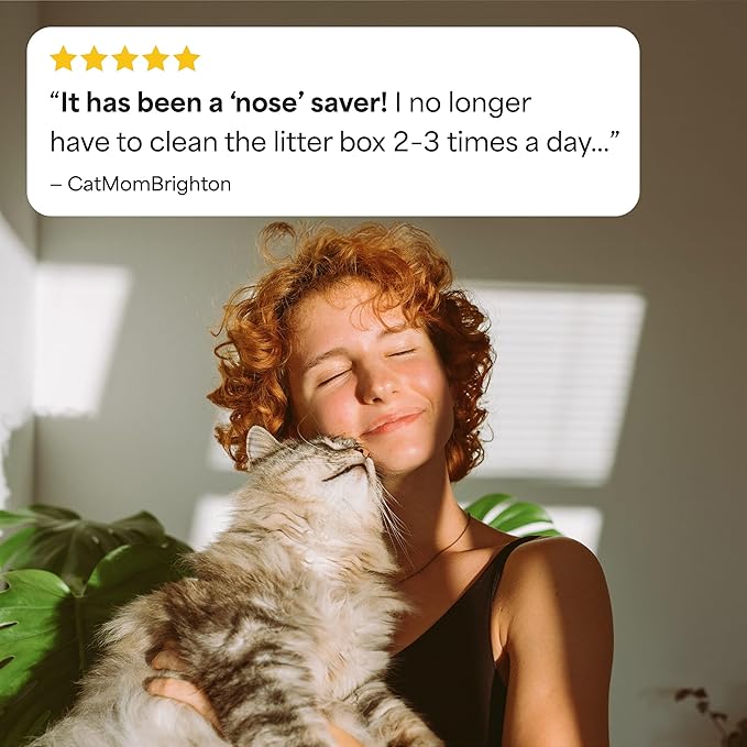Fresh Step Advanced Ever Fresh Multi Cat Clumping Cat Litter with Febreze Freshness, Low Dust, Odor Control with Ammonia Block Tech, Compatible in Automatic Litter Boxes, 32 lb. (2 x 16 lb.)