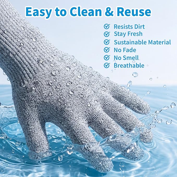 Pet Handling Gloves - 16" Extra Long Cat Grooming Arm Sleeves, Anti-Scratch Arm Protection Sleeves for Handling Aggressive Cats, Scratch Resistant Gloves for Nail Trimming & Bathing