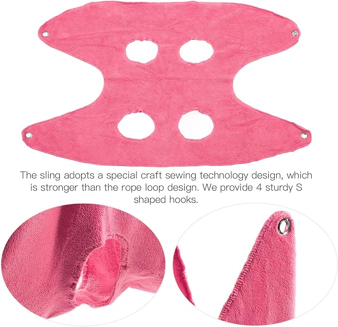Multifunctional Dog Grooming Harness Dog Holder for Nail Trimming Pet Grooming Hammock Helper (M)