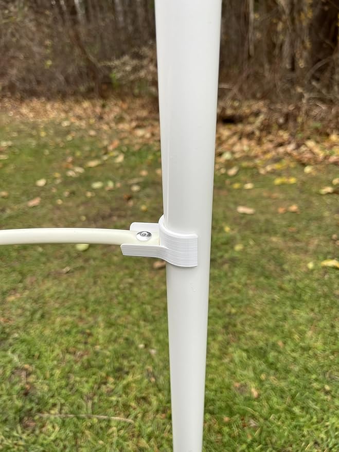 Weave Pole Guide Wires ONLY (Clip on) Set of 4 for Dog Agility. Read Description. Will ONLY fit Homemade Weave Poles Made from Factory Labeled 3/4" PVC Pipe