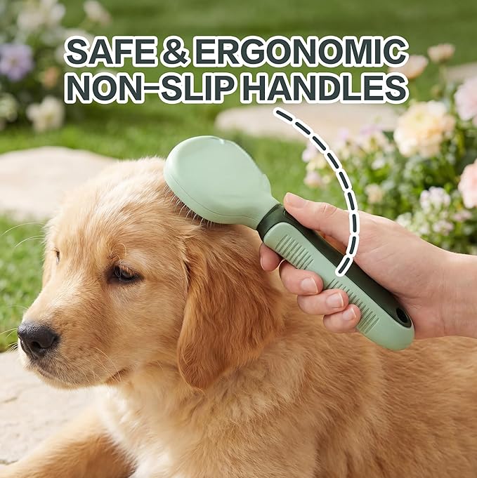 Thalirem Dog Grooming Kit, 8 in 1 Pet Grooming Kit with Collapsible Travel Bowl, Portable Grooming Tools with Storage Bag for Dogs Cats Home Outdoor