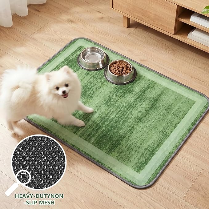 Washable Pee Pads for Dogs and Cats, 2 Pack Absorbent Thick Reusable Training Dog Pet Puppy Pads, Waterproof & Non-Slip Whelping Pads for Potty Training, Whelping, Playpen, Crate, Prevents Leakage