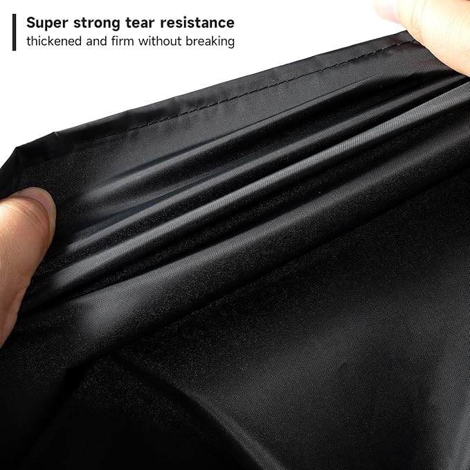 FOSHIO 4 Pack Car Door Panels Waterproof Cover Protection Window Tint Car Wrap Tools, Car Door Guard for Dogs, Black, 41" x 35"