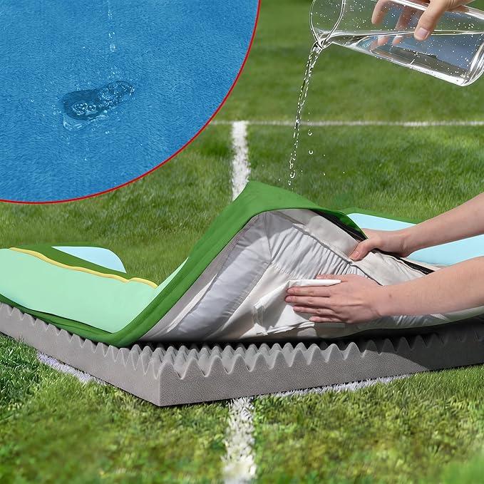 Comfort Expression Orthopedic Dog Bed for Extra Large Dogs 42x30 Inch, Waterproof Egg Crate Foam XL Pet Bed with Bolsters, Dog Couch with Washable Cover & Non-Slip Bottom, Boston
