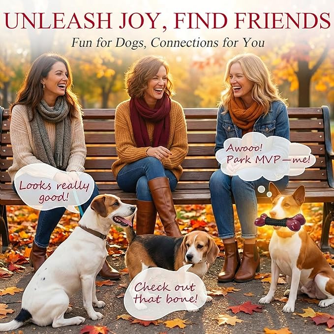 3-Pack Tough Dog Toys for Aggressive Chewers: Bacon Flavored Long Lasting Dog Bones for Large Dogs, Heavy Duty Nylon & Rubber Dog Chew Toys to Keep Them Busy, Medium & Large Breed, Black