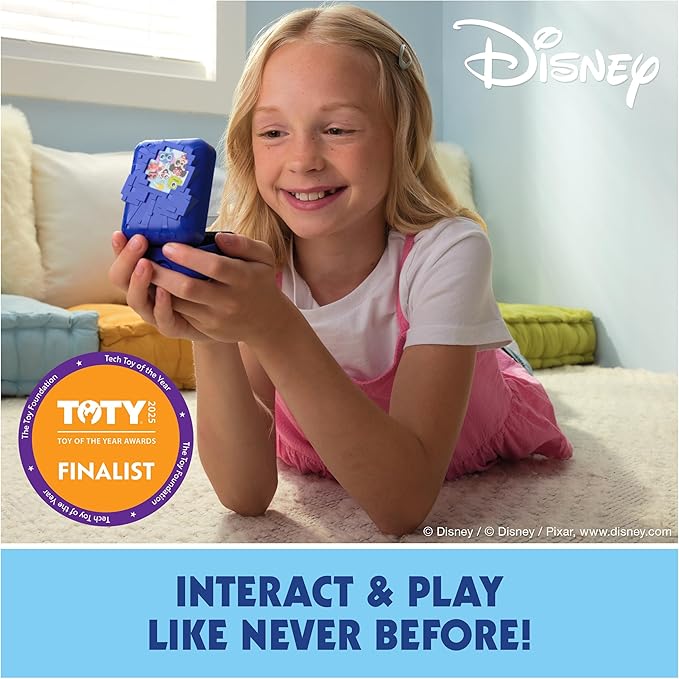 BITZEE, Disney with 30 Interactive Characters Inside, Reacts to Swipes, Tilts & Taps, Disney Toys & Digital Pet Boys & Girls Toys