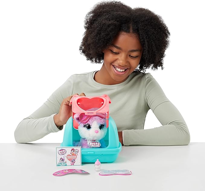 Pets Alive Pet Shop Surprise Unicorn Toys by ZURU - Interactive with Electronic 'Speak & Repeat' Animal Playset Unicorn Gifts for Girls and Kids (Series 2)