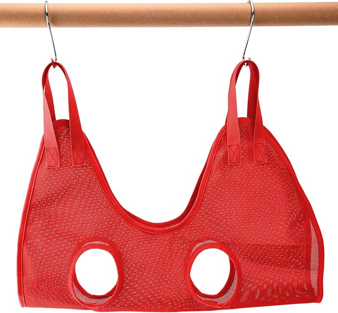 Dog Grooming Sling Hammock, Multifunctional Pet Grooming Hammock Helper Pet Hammock for Bathing Washing Grooming Trimming Nail (S 80 X 80 X 38cm (31.5in L X 31.5in W X 14.96in H))