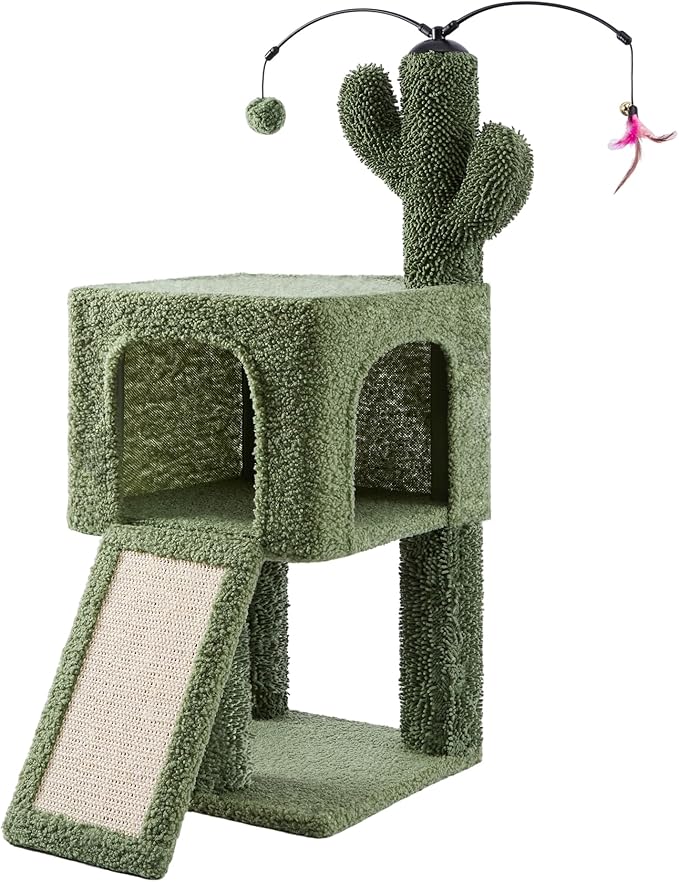 Roypet 32" Cat Tree 0111 (Green, 32")