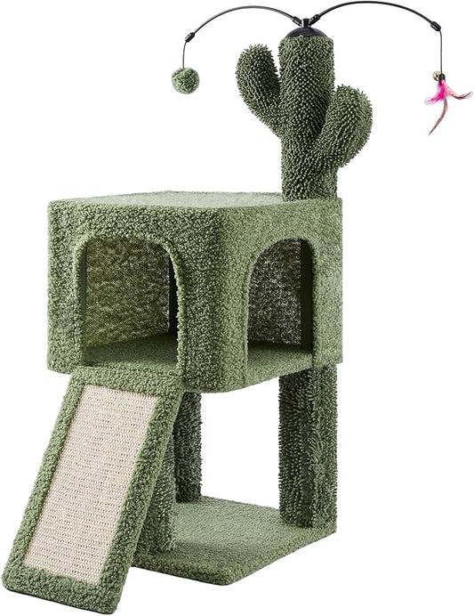 Roypet 32" Cat Tree 0111 (Green, 32")
