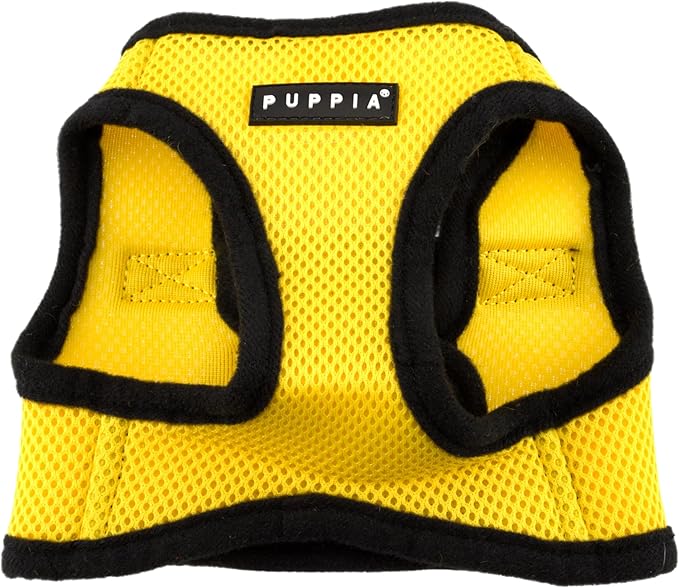 PUPPIA International Harness Soft B Vest, X-Small, Yellow