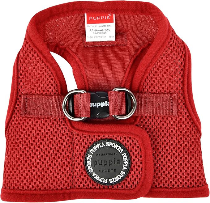 PUPPIA International PUAH305WNXS Soft Harness B Vest, X-Small, Wine