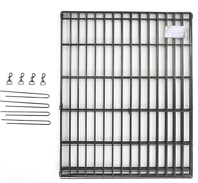 MidWest Homes for Pets 48-Inch Exercise Pen, for Indoor and Outdoor use, 16 Sq Feet of Play, Folding Dog Pen, No Door Design for Maximum Security, Easy to Set Up, Foldable Dog Playpen