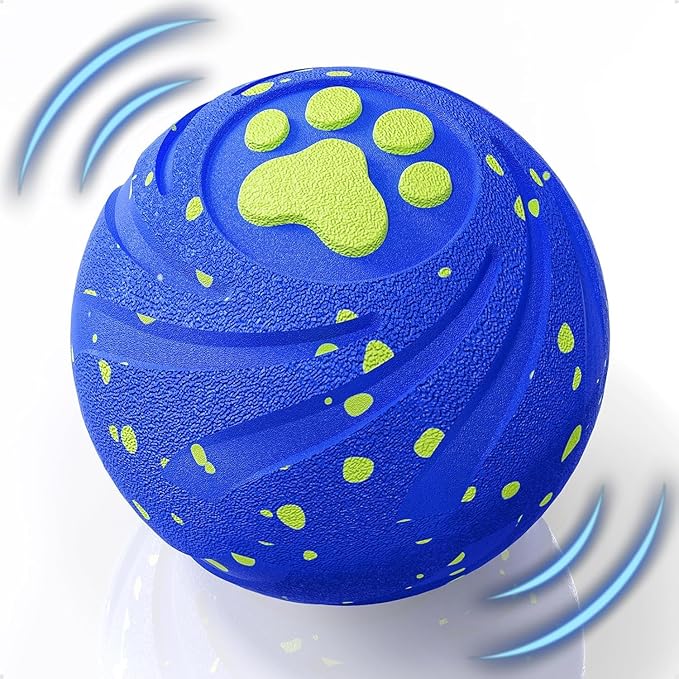 Interactive Dog Toys Balls Moving - Smart Automatic Bouncing Interactive Dog Ball, Durable Pet-Safe E-TPU Material, IPX7 Waterproof, Anti Boredom Dog Toys to Keep Them Busy for Large and Small Dogs