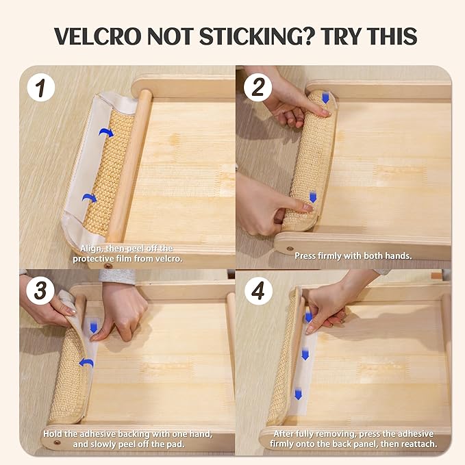 PETKARAY L Shape Cat Scratcher, Sisal Kitty Scratching Ramp, Vertical Scratch Pad for Indoor Cats, 25.2" Furniture Protector with Catnip, Festive Edition