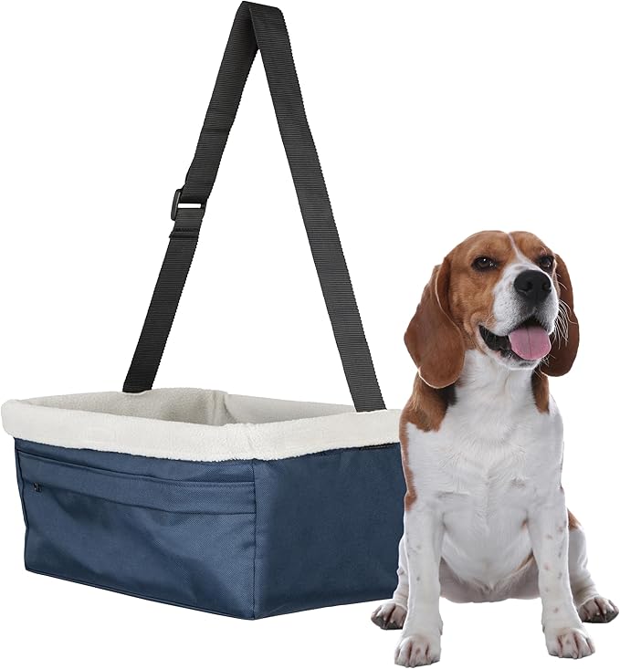 PetSafe Happy Ride Booster Seat - Navy - 25 lb