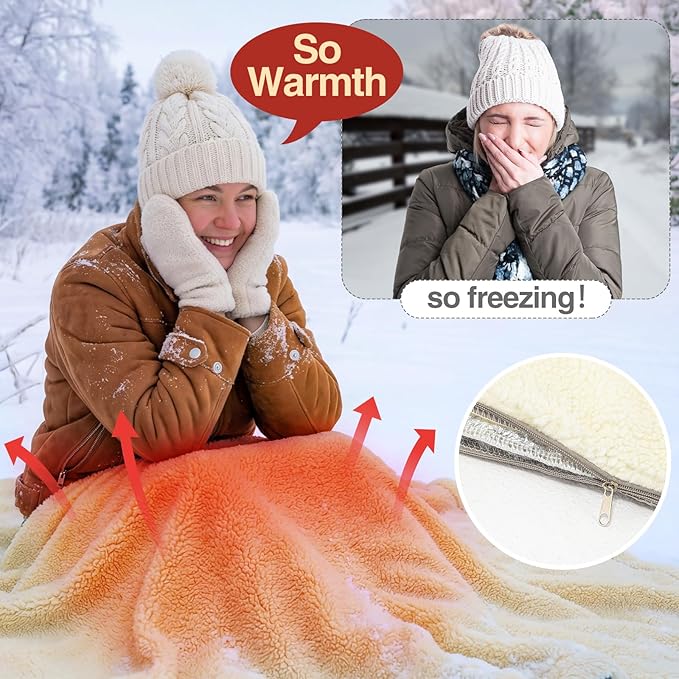 Large Self Heating Cat Dog Pad Mat 59''x27.5'' Non Electric Jumbo Washable Heated Thermal Sleeping Blankets for Adult Pet Bed Gifts Safe Use Indoor Outdoor Camping Furniture