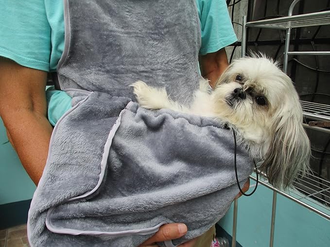 Generic Pet Dog Cat Carrier for Lap Cat or Lap Dog Travel Shoulder Bag Sling Front Backpack Soft Plush Handmade (Gray)