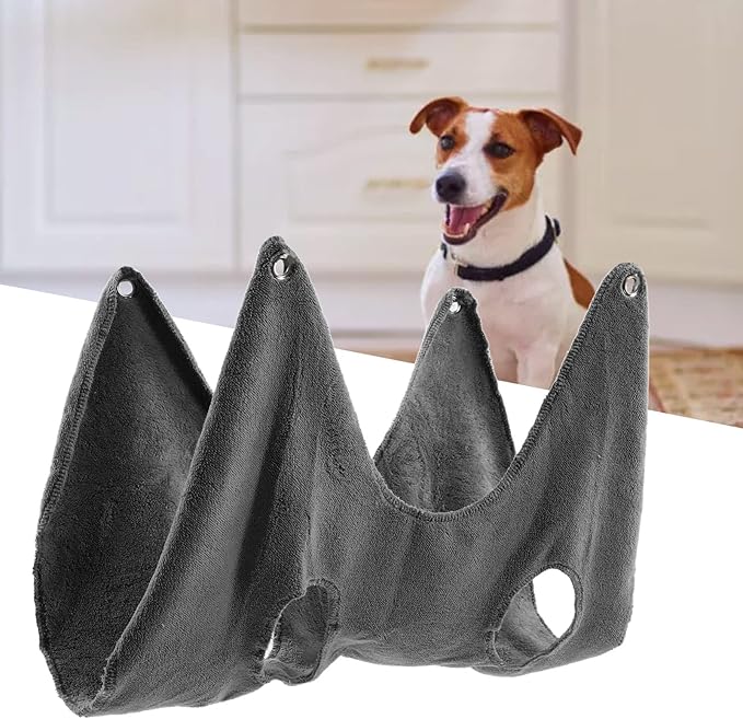 Multifunctional Dog Grooming Harness Dog Holder for Nail Trimming Pet Grooming Hammock Helper (S)