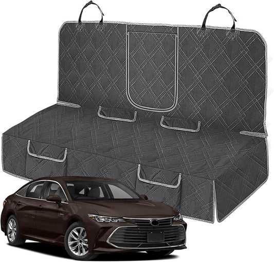 Dog Car Seat Cover Compatible with 2014-2026 Toyota Avalon, Waterproof Pet Bench Seat Cover for Back Seat, 600D Heavy Duty Scratch Proof Nonslip Truck Seat Covers for Dogs