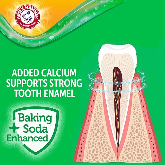 Arm & Hammer Complete Care Dental Gel Dog Toothpaste, Gel-Style for Gentle Enamel Care, Fresh Breath, Tartar Control, Baking Soda Enhanced, Fluoride Free, Chicken Flavor, 2.5 Oz