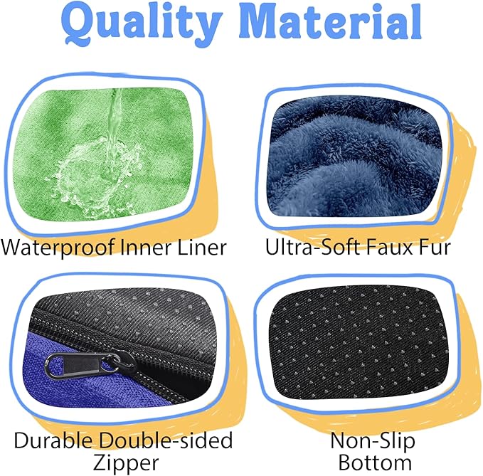 Chez Paw Orthopedic Extra Large Dog Bed - XXL Washable Giant Pet Couch Sofa with Removable Cover Waterproof Bolster for Large Size Dogs, 45x35