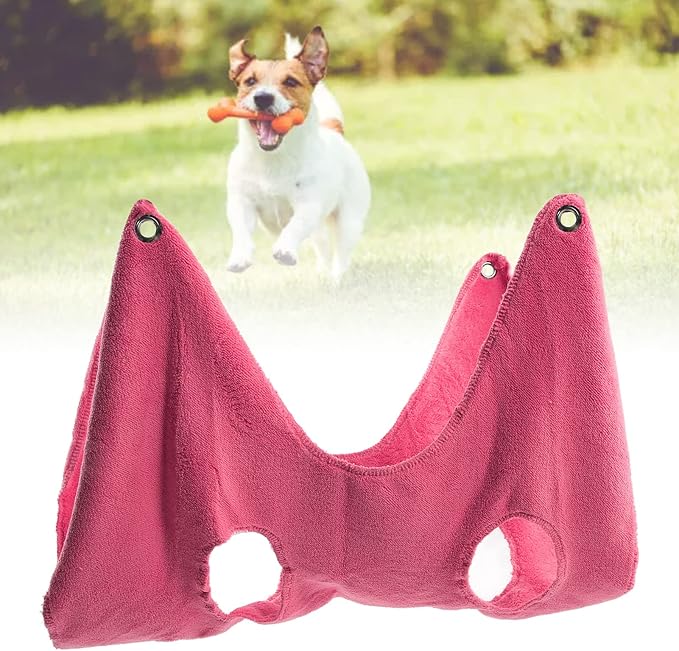 Multifunctional Dog Grooming Harness Dog Holder for Nail Trimming Pet Grooming Hammock Helper (S)