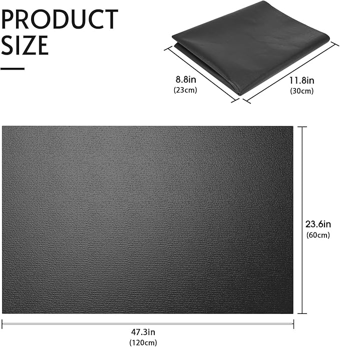 Dog Grooming Table Mat, (24x47 inch) Dog Grooming Table Mat Pad Non-Slip, Pet Grooming Table Mat for Grooming Dogs at Home, Pet Groomers Table Mat, Easy-Clean Durability
