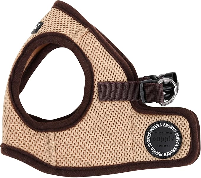 PUPPIA International Harness Soft B Vest, XX-Large, Beige