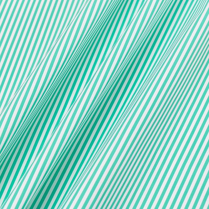 ARING PET Stripe Dog Bandanas, Cute Teal Pet Bandana Scarf Triangle Bib for Small Medium Large Boy Girl Dogs Cats, Puppy Kerchief for Daily Wear Walks Party Photos-S