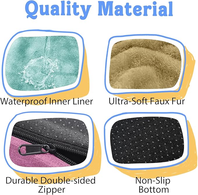 Chez Paw Extra Large Dog Bed Orthopedic - XL Orthopedic Dog Beds Waterproof Pet Couch Memory Foam Sofa Bolster with Removable Cover - 42 x 30
