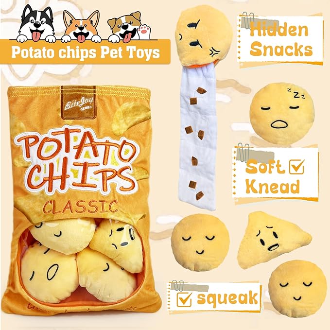 Hide and Seek Plush Dog Toys, Interactive Plush Hide and Seek Dog Toys Durable Hide and Seek Puppy Toys for Small and Medium Dogs