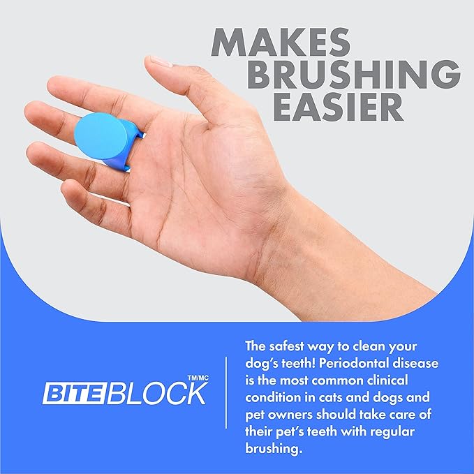 Paw Ready Pet Toothbrushing Assistant for Dogs and Cats Allows You to Brush Your pet’s Teeth Without Constantly Worrying About Getting Bitten Medium Size for Pets Between 15-85 lbs. (7-38.5 Kg)