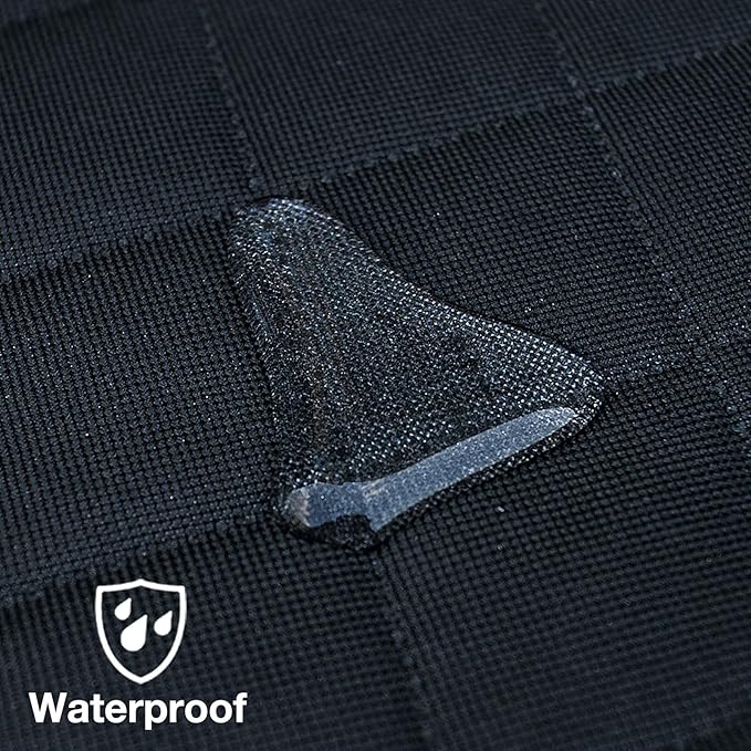 Dog Car Seat Covers 100% Waterproof, Dog Seat Cover with Side Flaps from Scratching, Pet Seat Cover for Back Seat of Car/SUV/Truck Machine Washable…