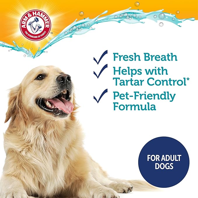 Arm & Hammer Complete Care Dog Dental Kit Enzymatic Toothpaste 2.5 OZ Chicken Flavor Toothbrush Finger Brush Tartar Baking Soda Formula