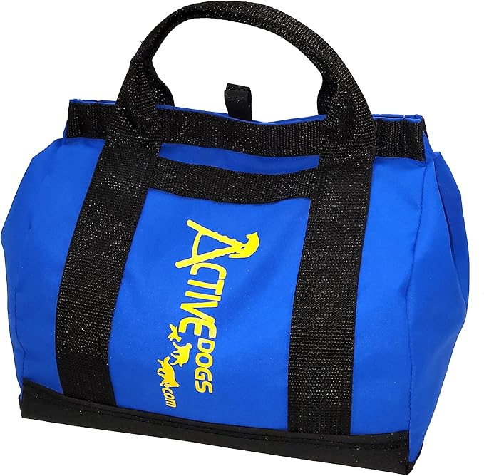 ActiveDogs Agility Low-Gravity Large Sand Bag - 20# Bag Capacity - Non-Constricting Saddlebag for Stabilizing Dog Agility Tunnel & Equipment - Indoor or Outdoor Use (Medium - 20# Bag)