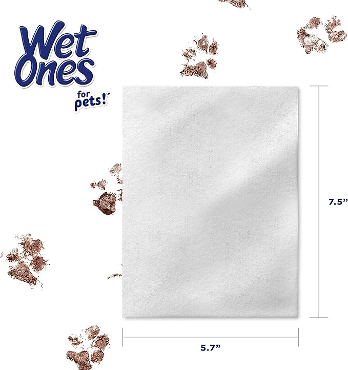 Wet Ones for Pets Extra Gentle Dog Wipes with Witch Hazel - Fragrance-Free, Hypoallergenic Pet Grooming Wipes for Snout, Eye, and Ear Areas, Sensitive Skin, 30 Count - 8 Pack