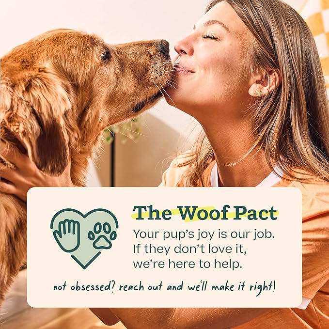 WOOF HonestChew Dog Toy Antler - Durable Dog Chews - Made with Natural, Plant-Based Ingredients - Splinter-Resistant - Safer Than Dog Bones - Small