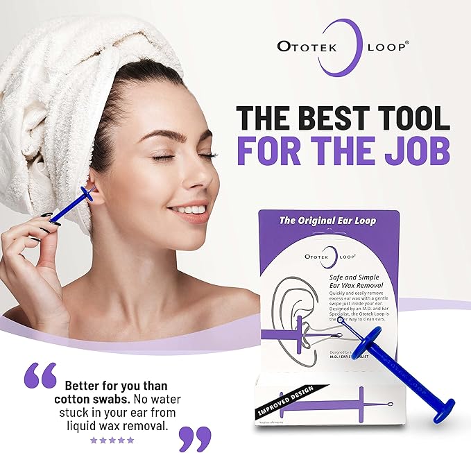 Ear Wax Removal and Cleaning Scoop Tool - Plastic Ear Care Product for Earwax Removal (Varied Colors)