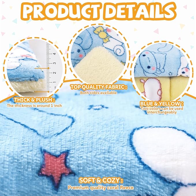 2 Pcs Self Warming Cat Bed, Washable Self Heating Pet Mat Soft Small Animal Winter Bed Pads Sleeping Pads for Rat Chinchilla Hedgehog Hamster Squirrel Ferret Cat Dog (27×21 Inch)