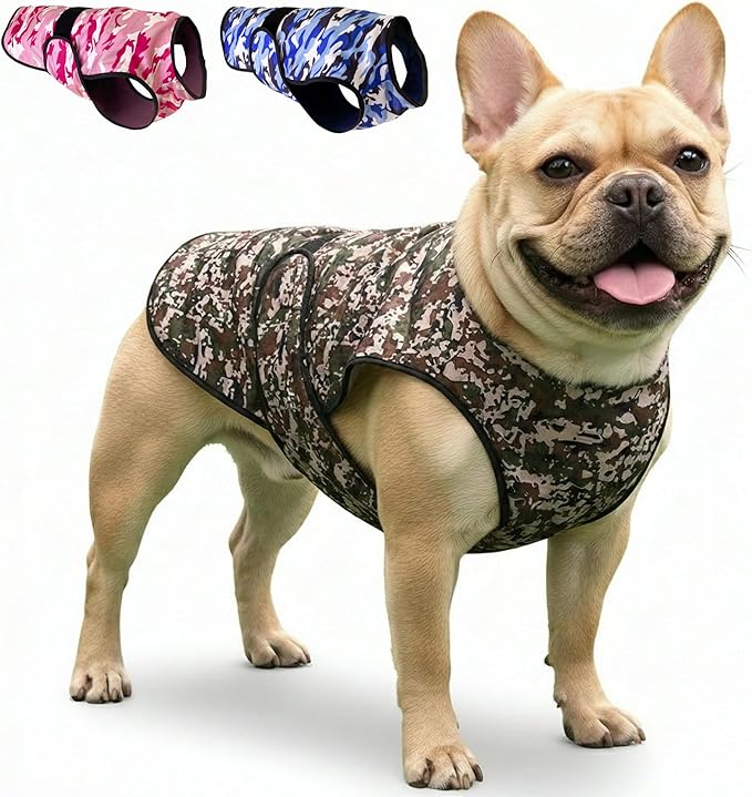 Dog Cooling Vest - 2-Layer Lightweight Performance - UPF50+ Full Coverage & Adjustable Fit for Small to Large Dogs (Green, Medium)
