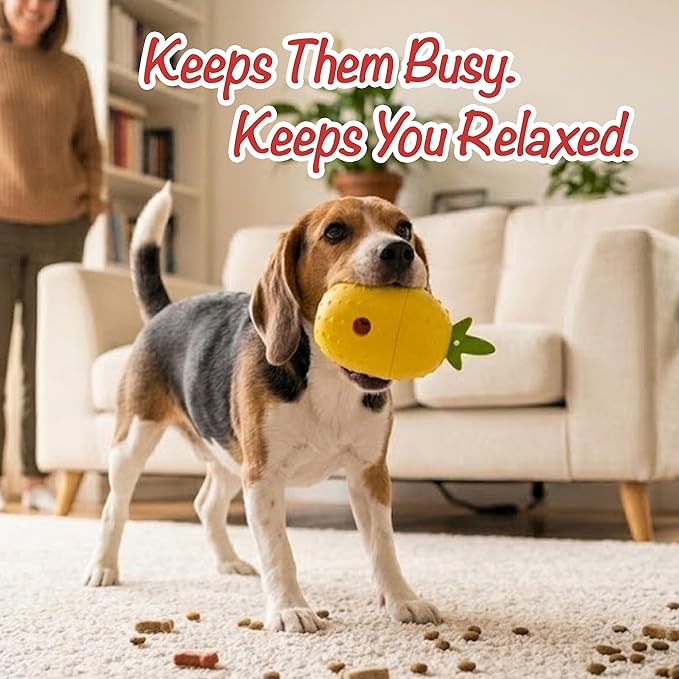 JAYU PET Treat Puzzle Toy – Interactive Treat Dispensing Dog Toy, Enrichment & Mental Stimulation, Slow Feeder Puzzle, Durable Silicone Chew Toy for Small to Medium Dogs, Boredom Relief, Easy Clean