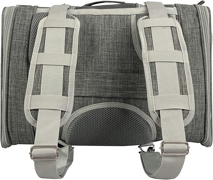 Mr. Peanut's Monterey Series Convertible Backpack Airline Approved Pet Carrier