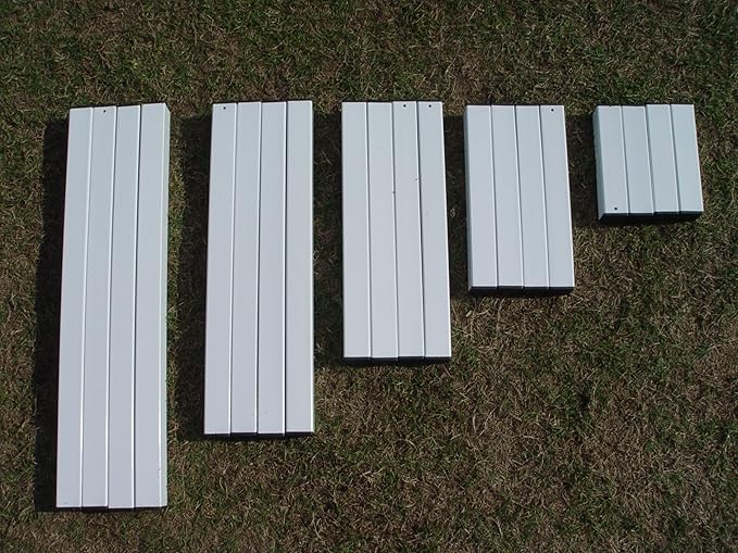 35" Dog Agility Pause Table for Competition and Training with 6 Leg Heights (Yellow)