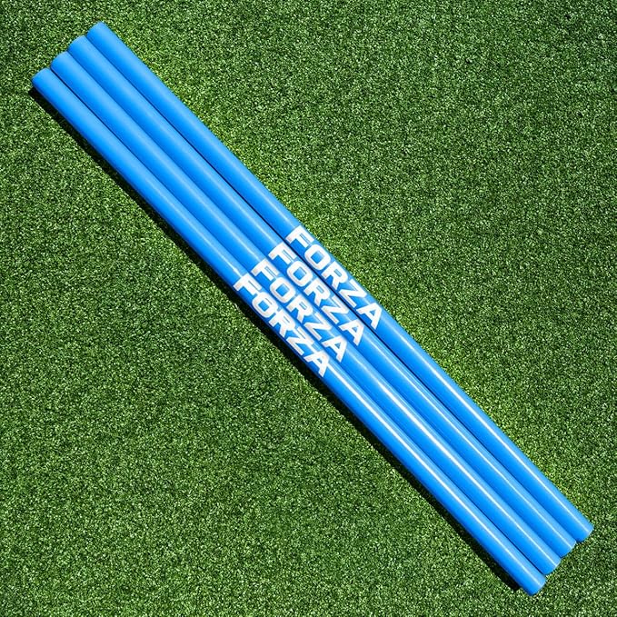 FORZA Agility Poles & Clips | Create Your Own Hurdles - 8 Color Options
