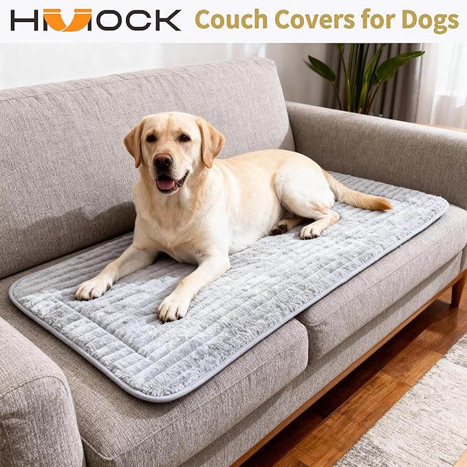 Backseat Dog Bed for Car Back Seat, Dog Mat for Car Backseat Pet Bed Mat, Non-Slip Travel Pet Mat, Fit for Backseat Extenders and Trucks Suvs (Grey, 27.5x55 Inch)