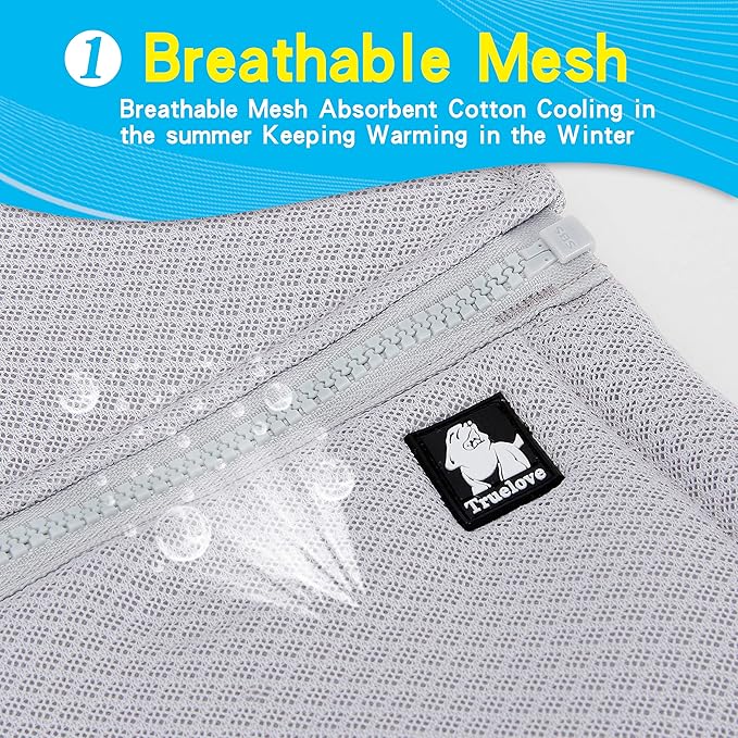 JUXZH Truelove Dog Cooling Vest Harness Cooler Jacket with Adjustable Zipper for Outdoor Hunting Training and Camping