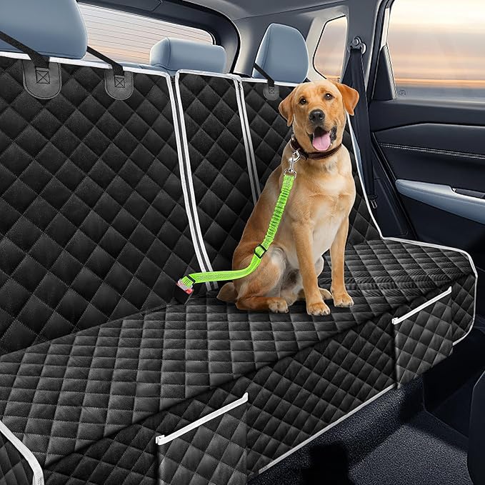 Dog Car Seat Cover Compatible with Subaru Crosstrek Outback Forester Back Seat Accessories, Waterproof Pet Bench Backseat Covers with Non-Slip Backing 2000-2025 2026