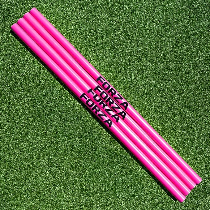 FORZA Agility Poles & Clips | Create Your Own Hurdles - 8 Color Options