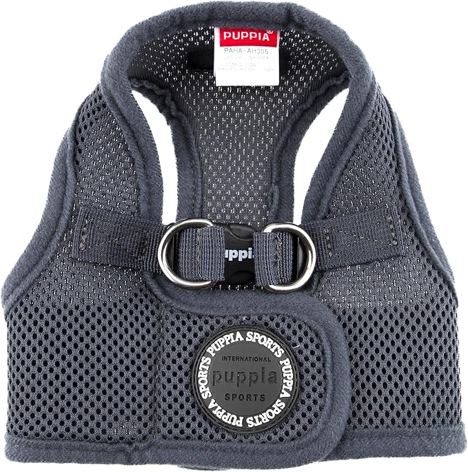 PUPPIA International Soft Vest Harness, XX-Large, Grey